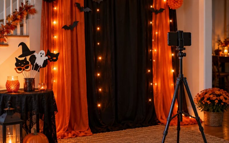 How to Set Up a Halloween Photo Booth at Home: Easy Guide (2026)