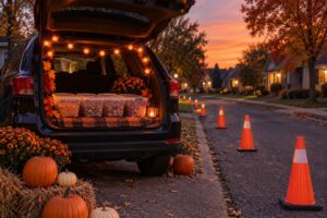 how to host trunk or treat for a neighborhood