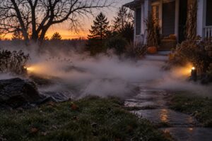 how to make fog stay low to the ground
