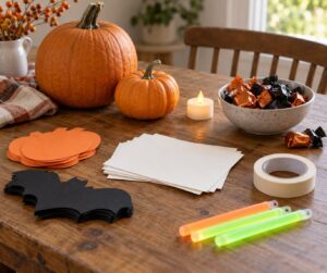 how to make a halloween scavenger hunt for kids