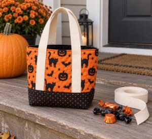 how to make a trick or treat bag easy to carry