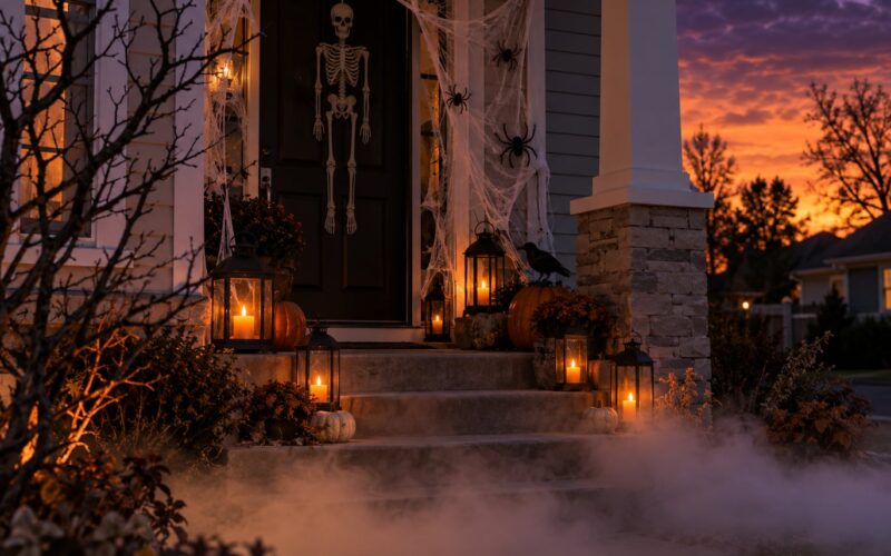 How to Make a Creepy Front Door Entrance for Halloween 2026