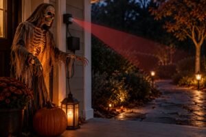 how to make a motion activated halloween prop