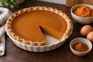 how to make pumpkin pie without canned filling