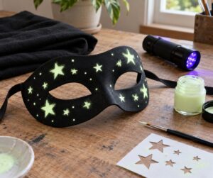 how to make glow in the dark costume details