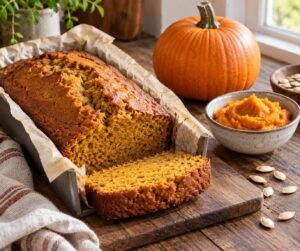 how to make pumpkin bread from a real pumpkin