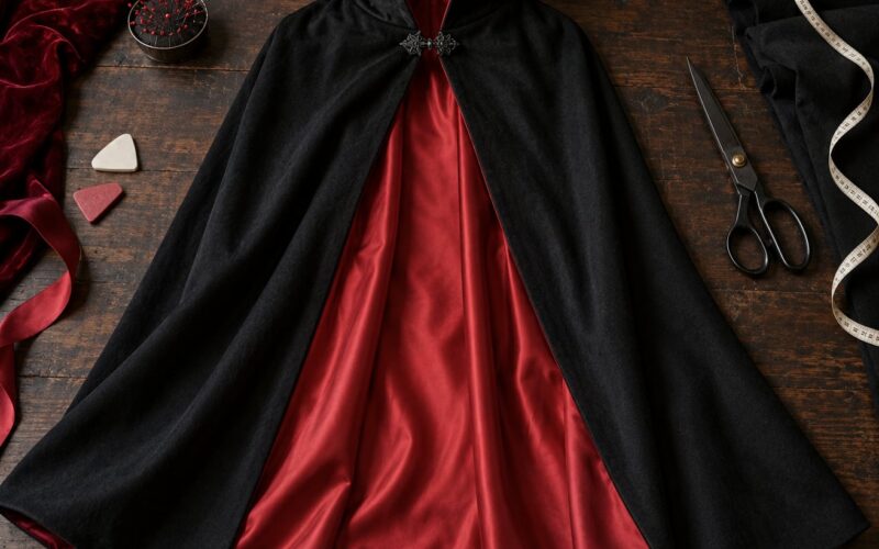How to Make a Vampire Cape From a Thrift Store Jacket (2026)