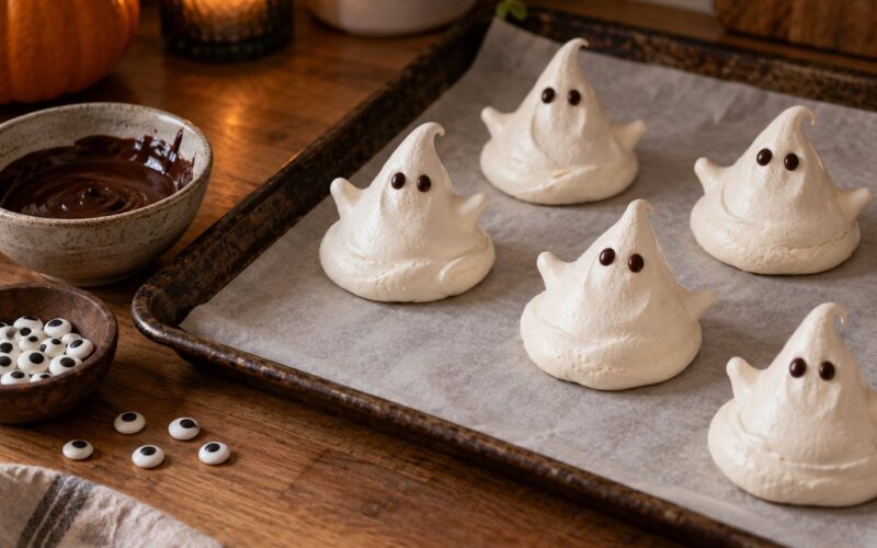 How to Make Meringue Ghost Cookies: Easy Halloween Treat 2026