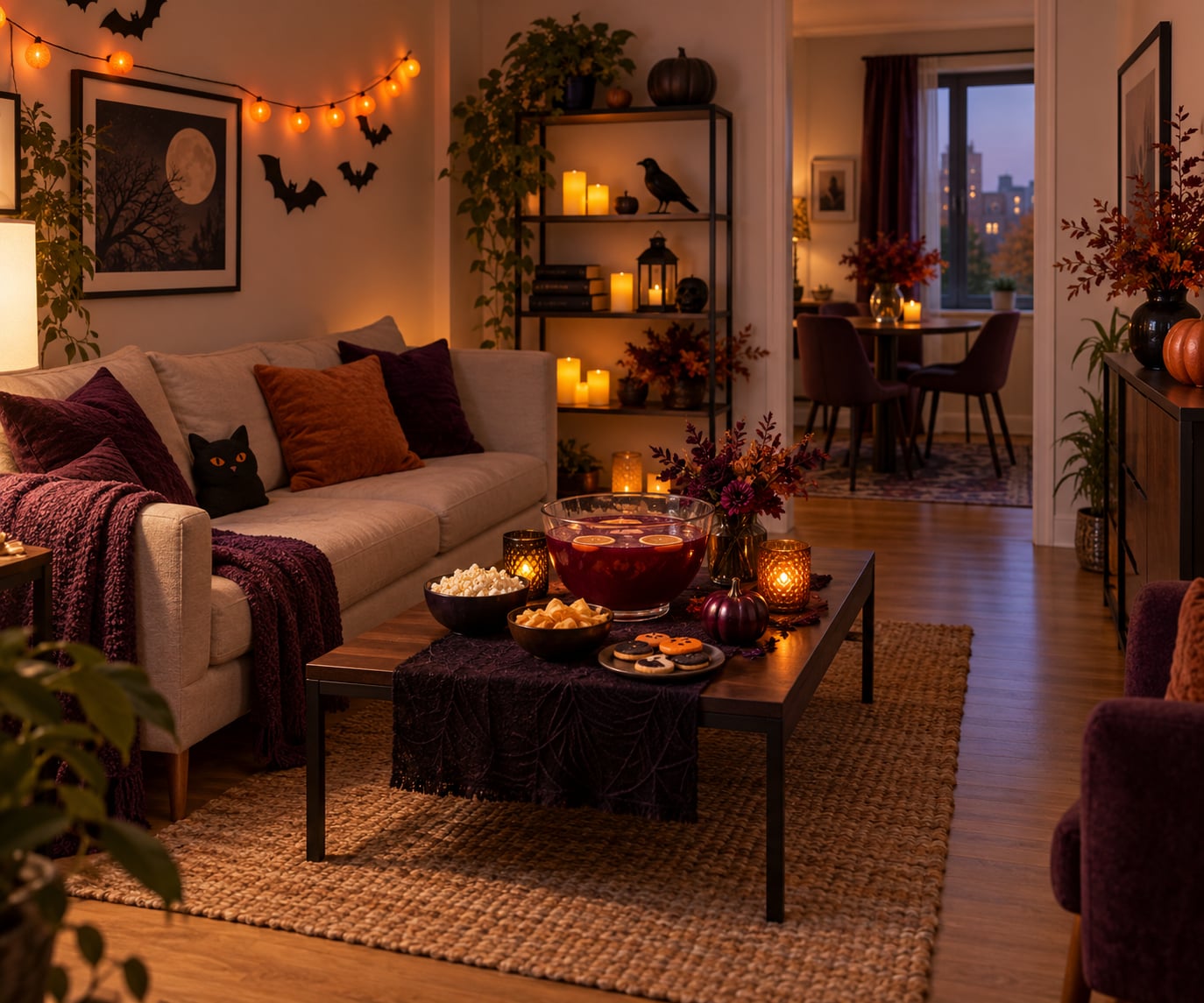 how to plan a halloween party for a small apartment