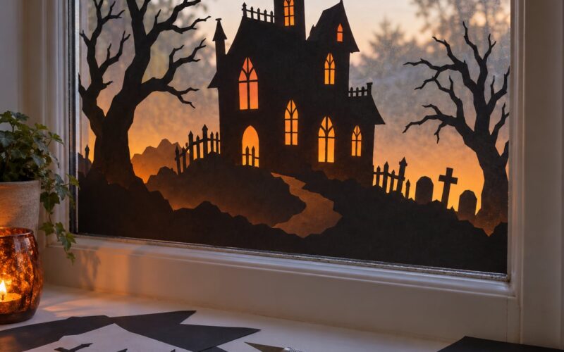 How to Make a Spooky Silhouette Window Display That Wows (2026)