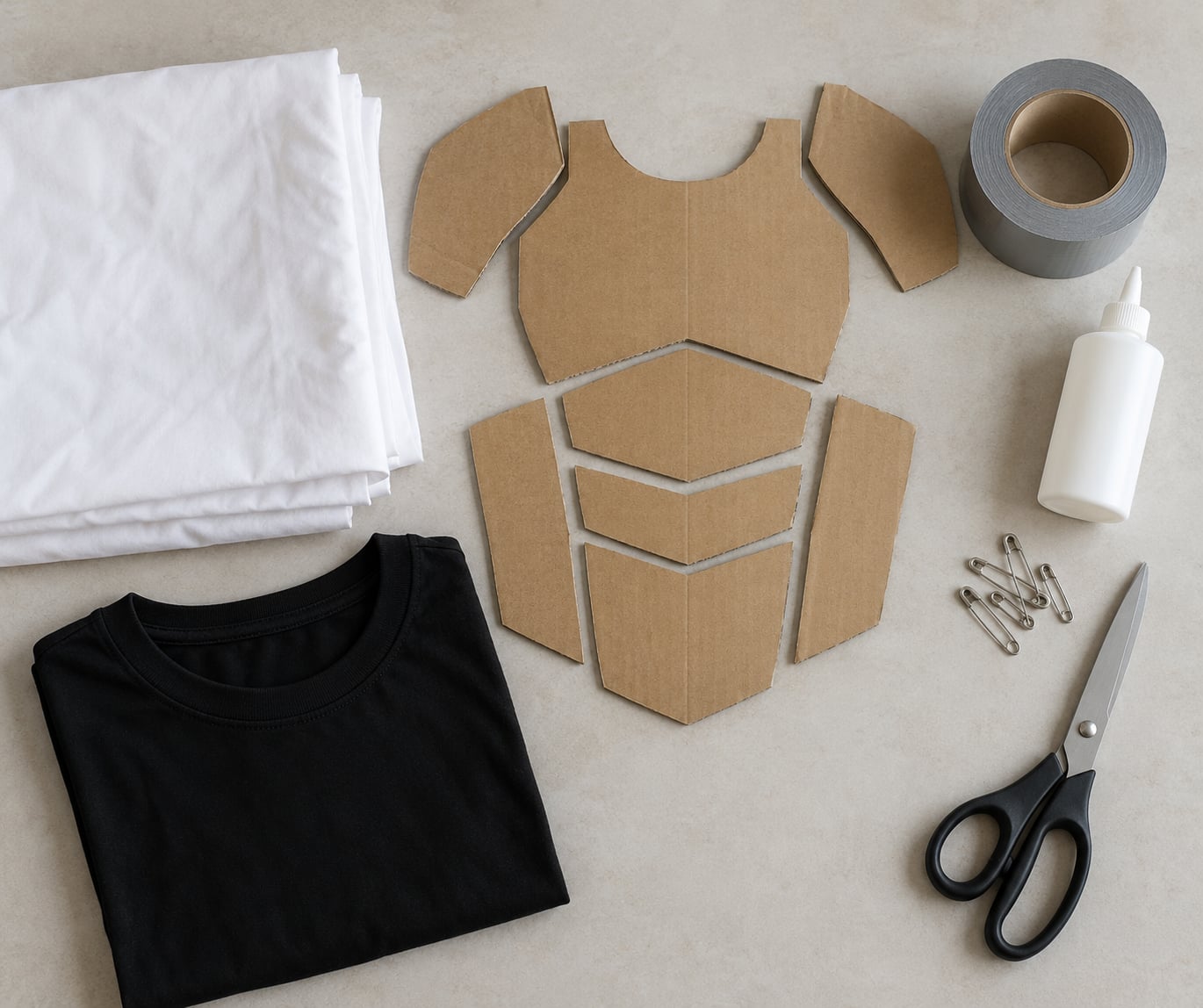 how to make a halloween costume at home without sewing
