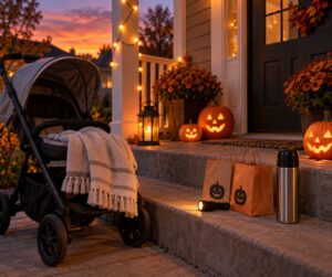 how to trick or treat with a baby