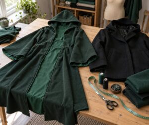 how to make a costume that fits over a winter coat