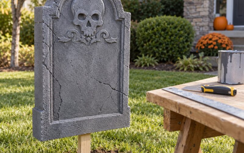 How to Make Tombstones Out of Foam Insulation for Halloween 2026