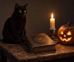 how black cats got their halloween reputation