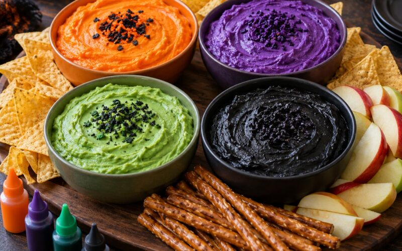 How to Make Colored Dips for a Halloween Spread (2026)