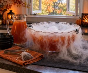 how to use dry ice safely in halloween drinks