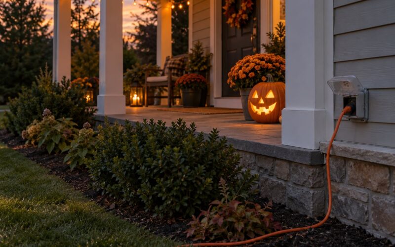How to Power Outdoor Halloween Decorations Safely in 2026