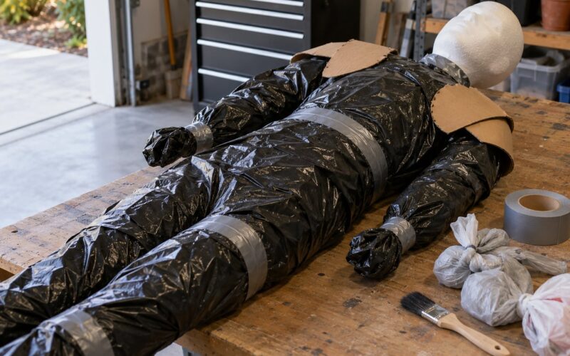 How to Make a Corpsed Prop with Trash Bags: Easy Guide 2026