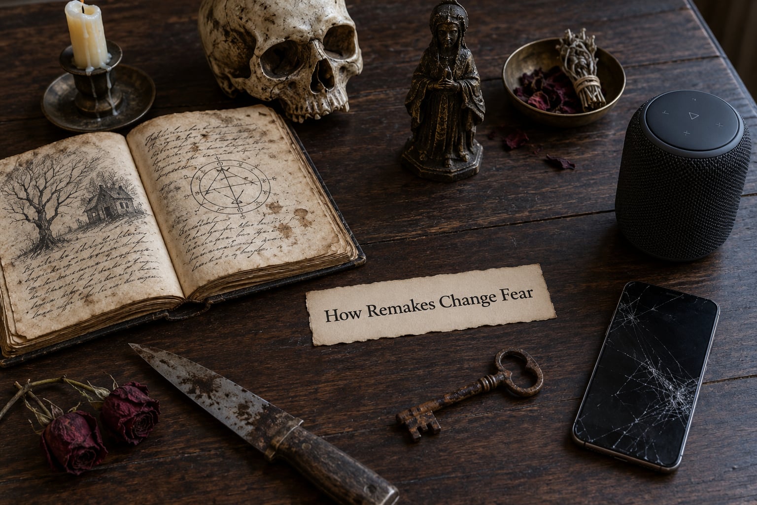 How Remakes Change Fear