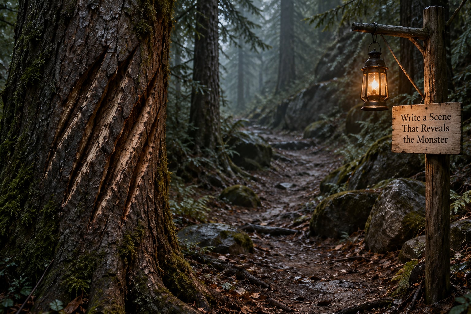 Write a Scene That Reveals the Monster