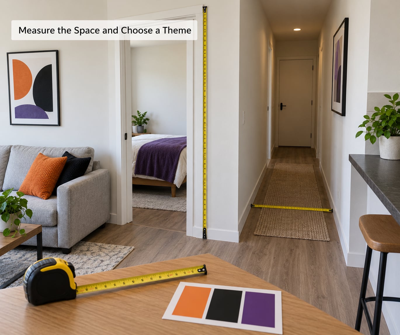 Measure the Space and Choose a Theme