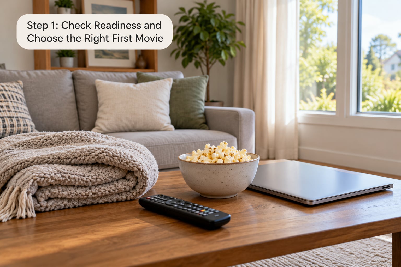 Step 1: Check Readiness and Choose the Right First Movie