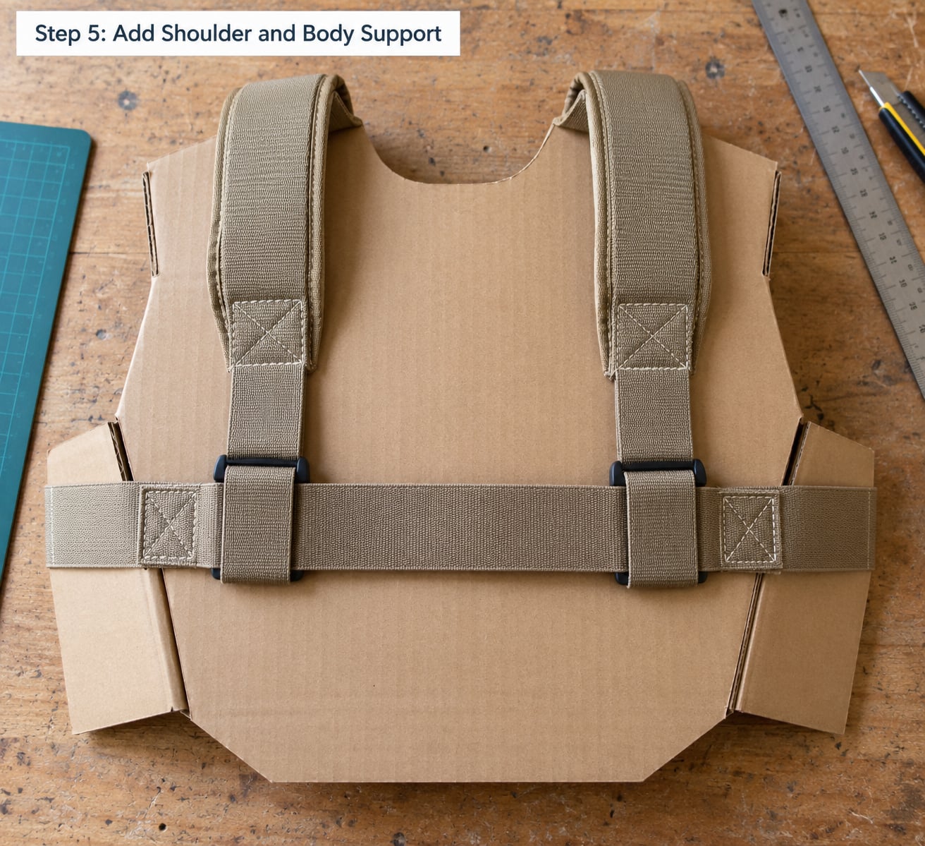 Step 5: Add Shoulder and Body Support