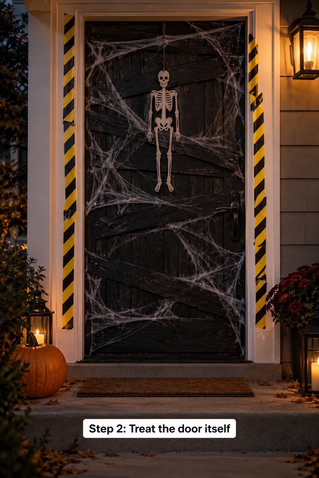 Step 2: Treat the door itself