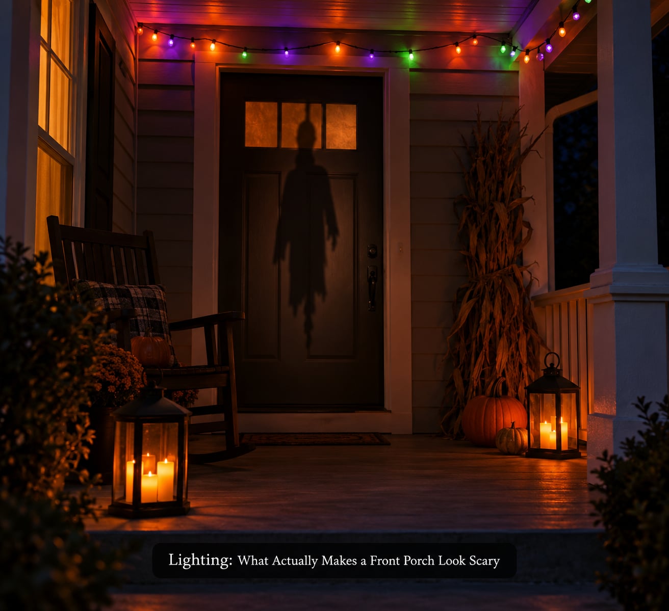 Lighting: What Actually Makes a Front Porch Look Scary