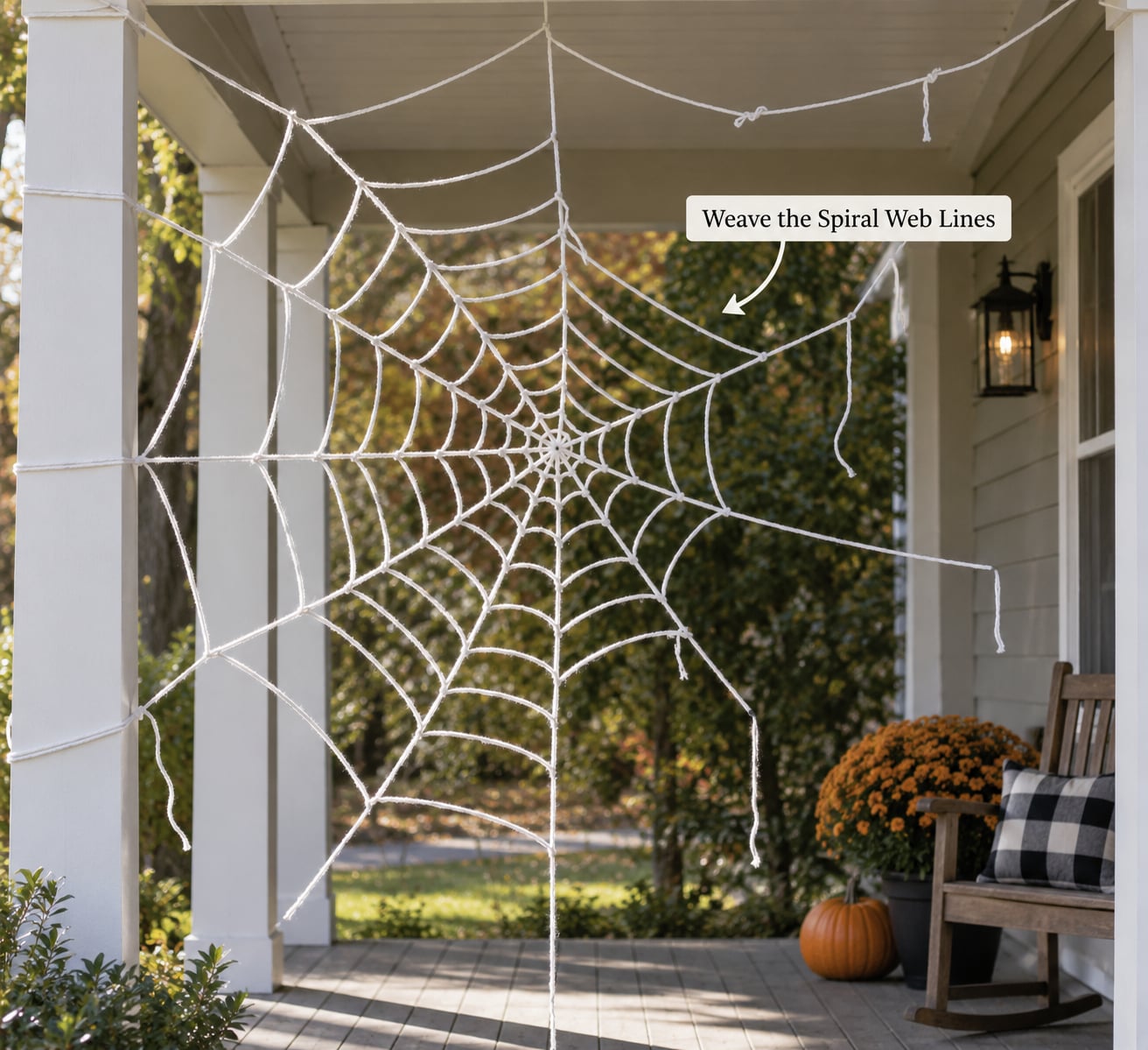 Weave the Spiral Web Lines
