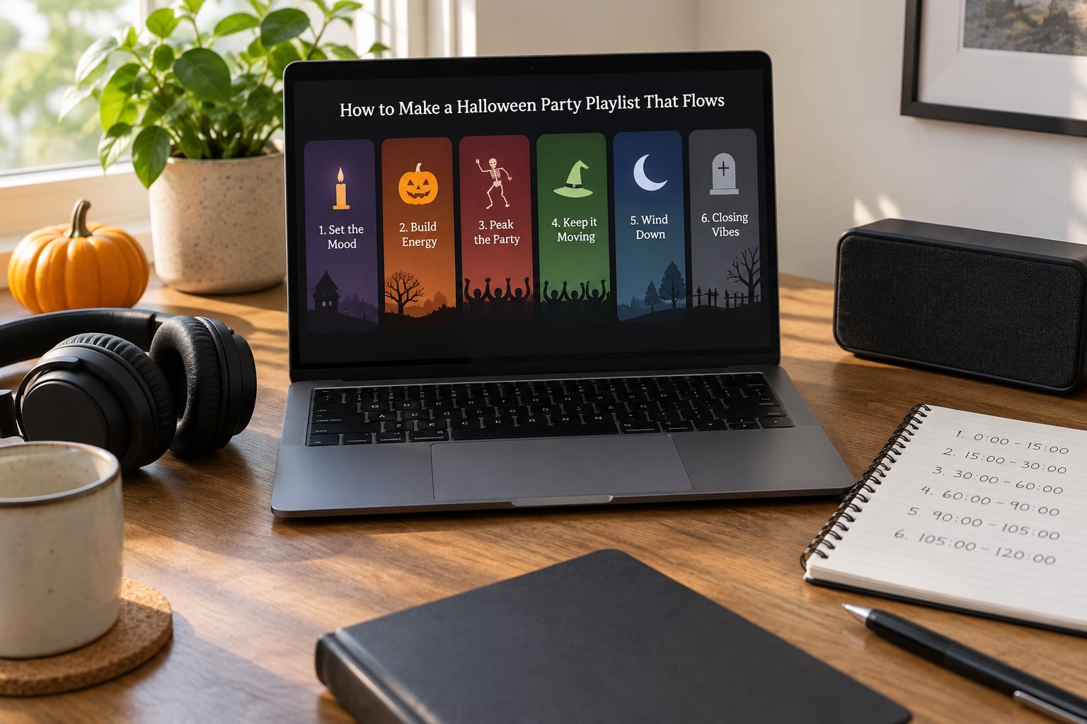 How to Make a Halloween Party Playlist That Flows