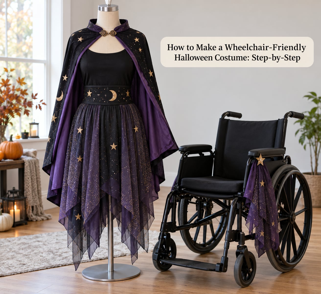 How to Make a Wheelchair-Friendly Halloween Costume: Step-by-Step