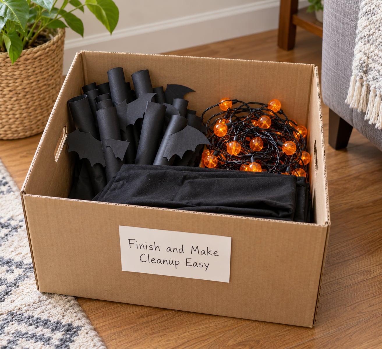 Finish and Make Cleanup Easy