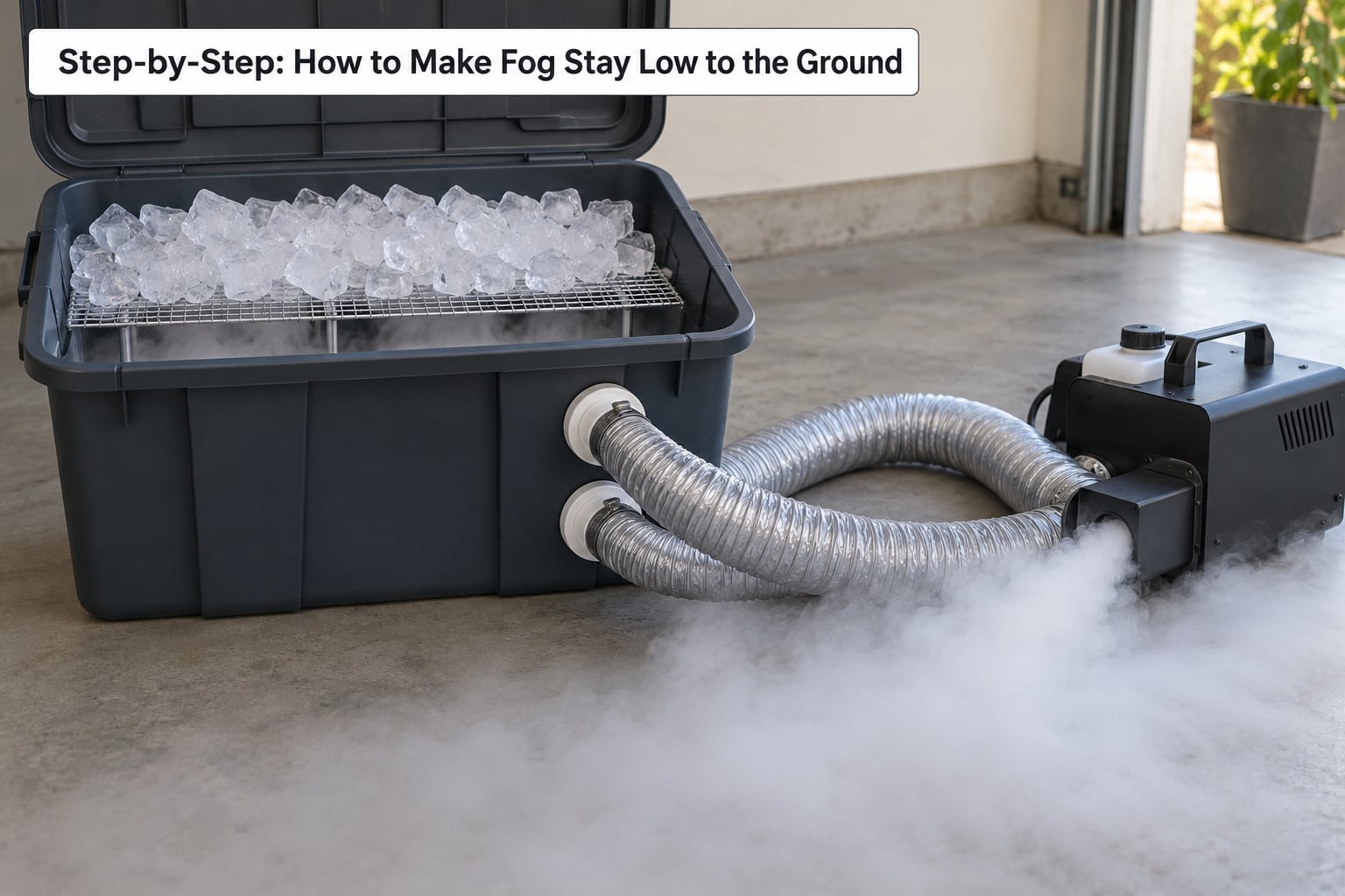 Step-by-Step: How to Make Fog Stay Low to the Ground