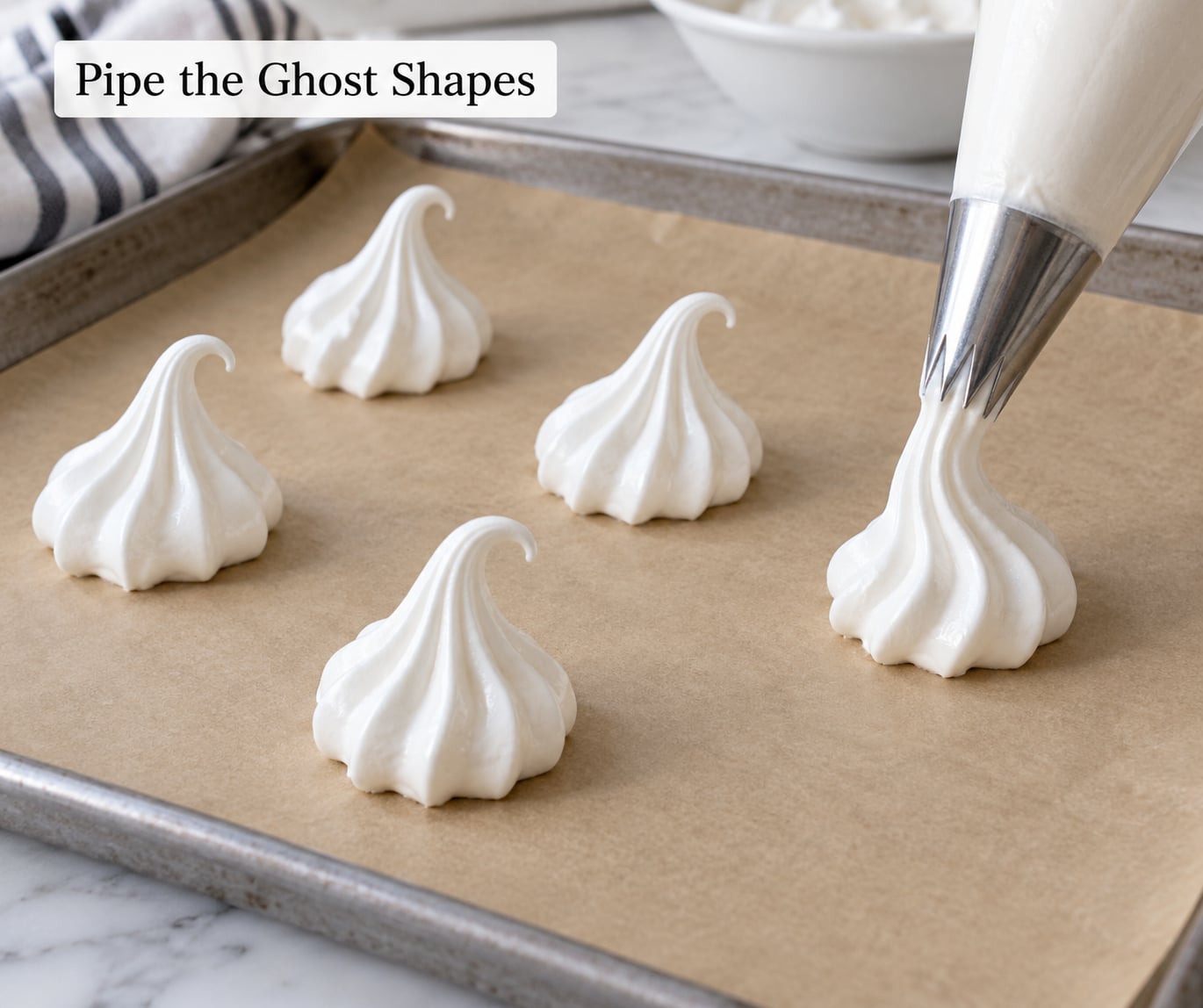Pipe the Ghost Shapes