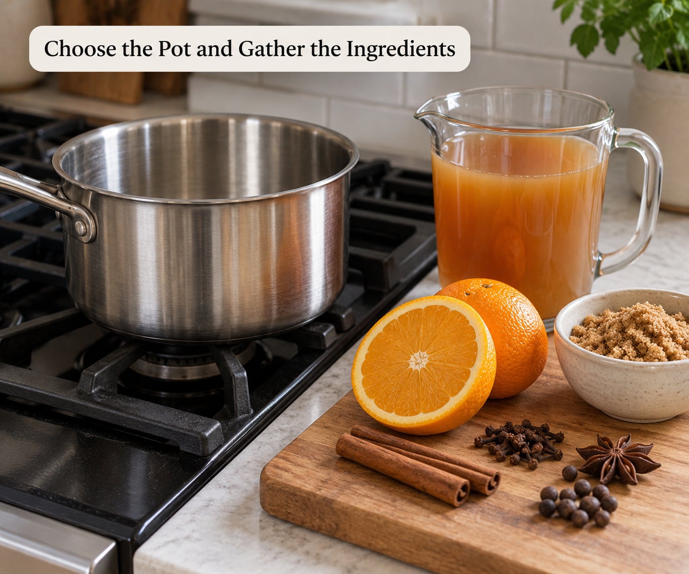 Choose the Pot and Gather the Ingredients