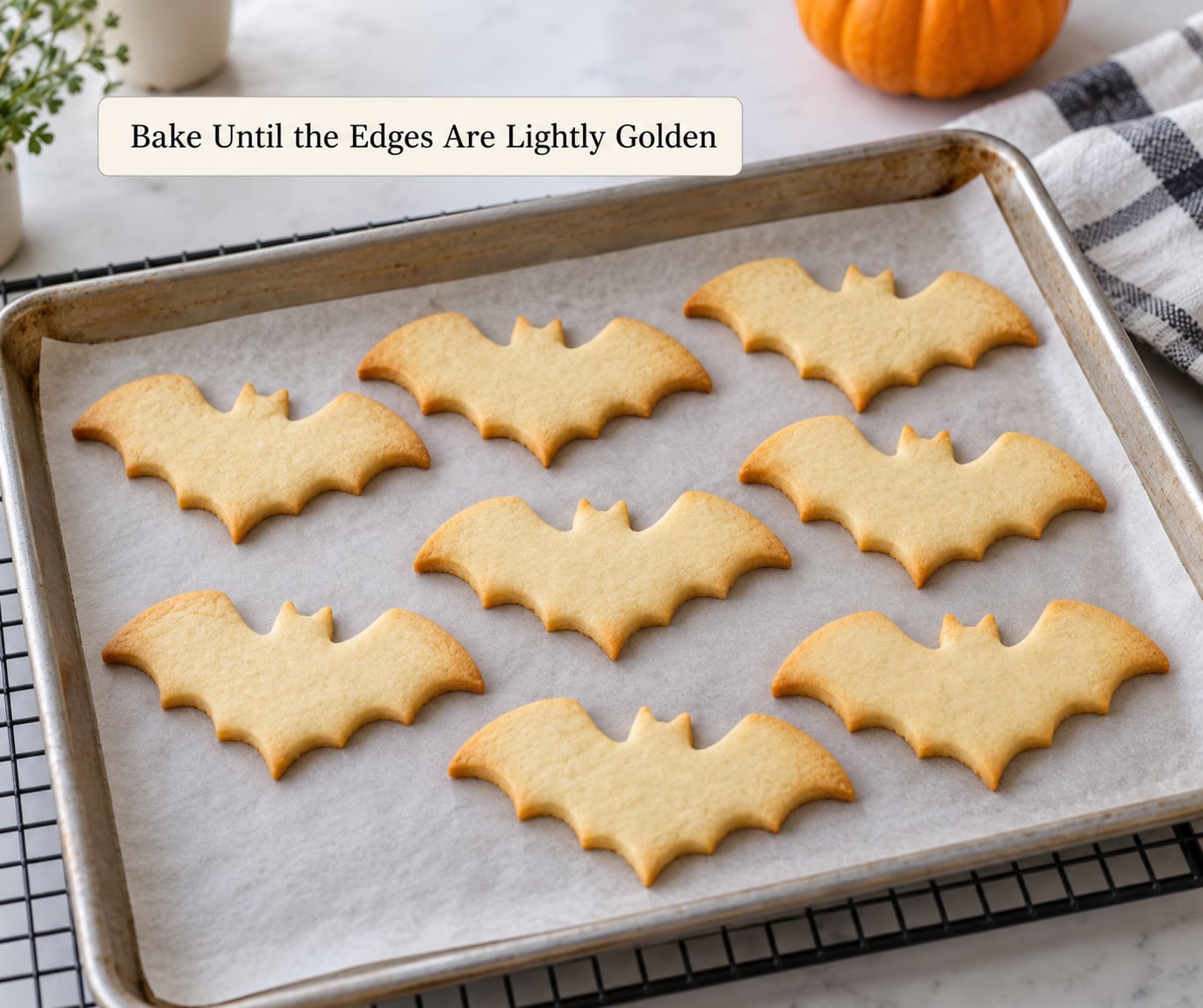 Bake Until the Edges Are Lightly Golden