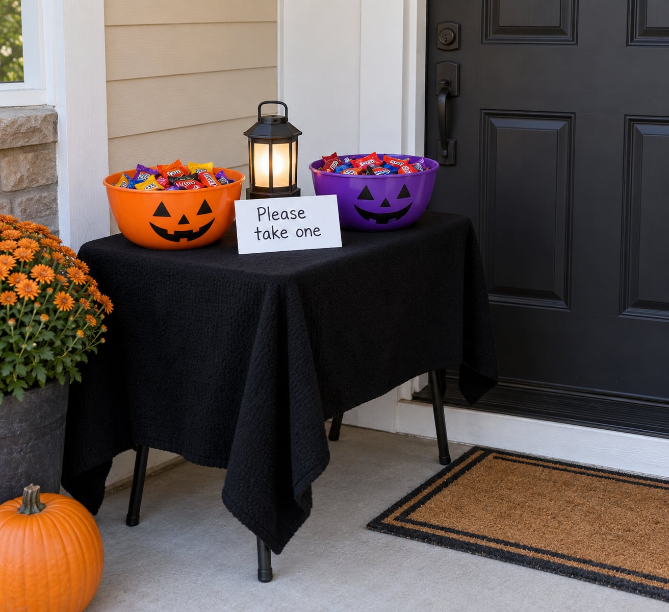 Step-by-Step: Pass Out Candy Without Answering the Door