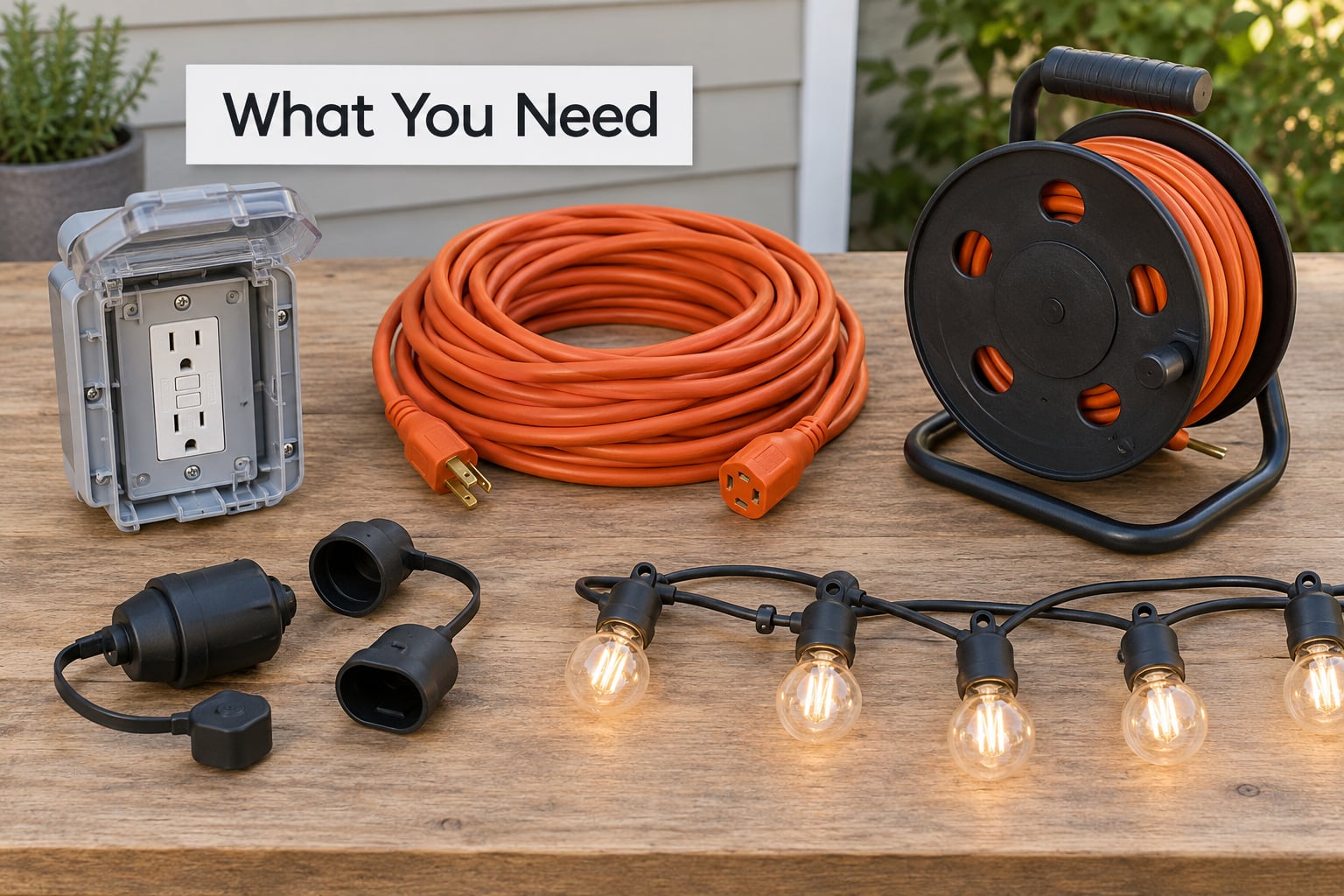 What You Need
