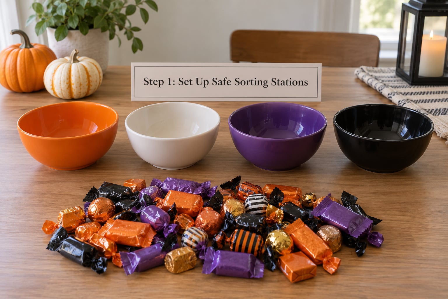 Step 1: Set Up Safe Sorting Stations
