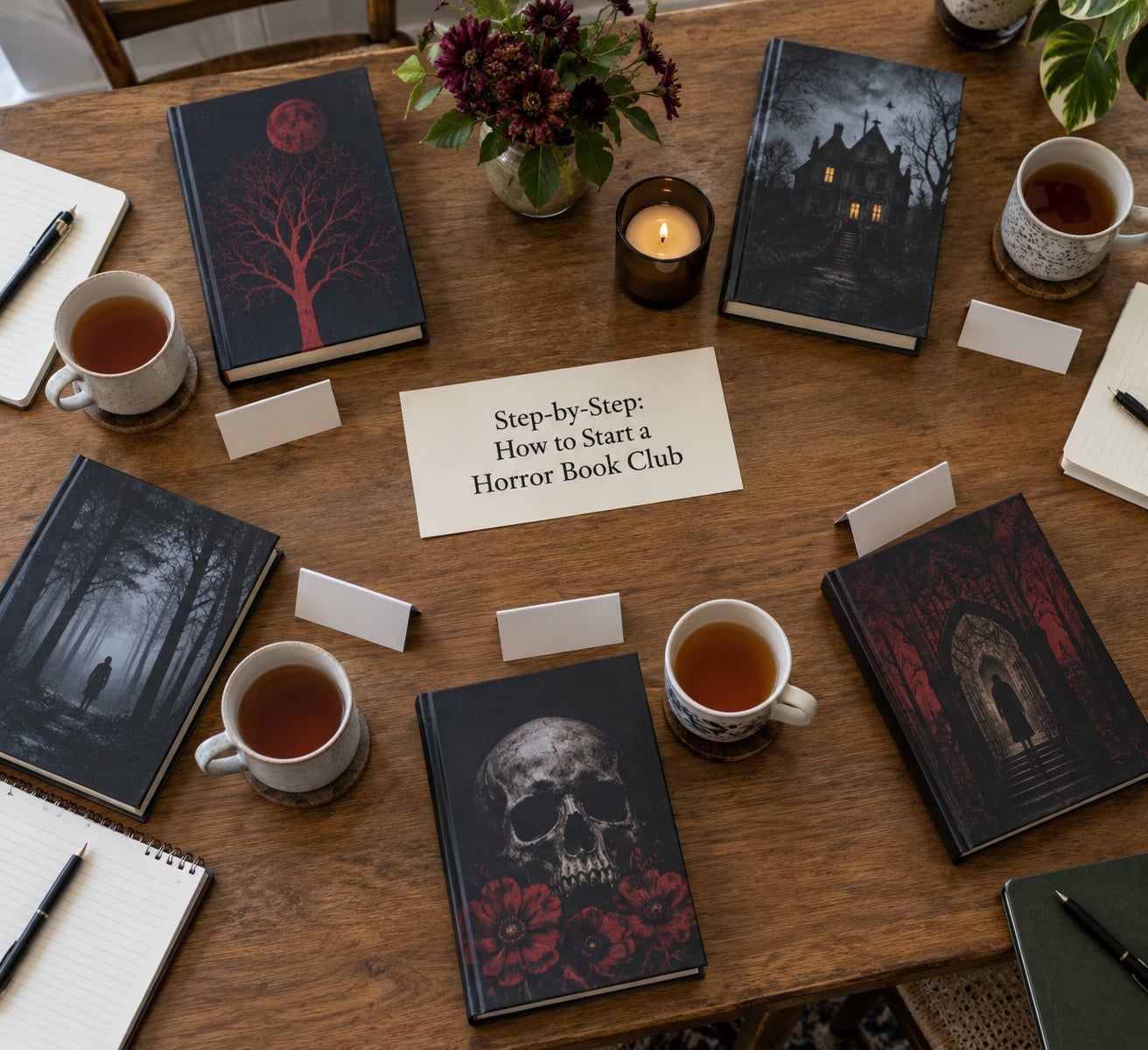 Step-by-Step: How to Start a Horror Book Club