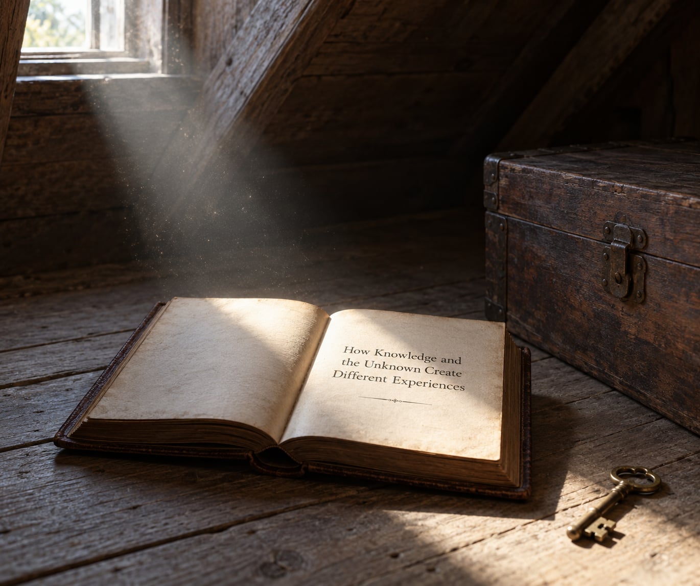 How Knowledge and the Unknown Create Different Experiences