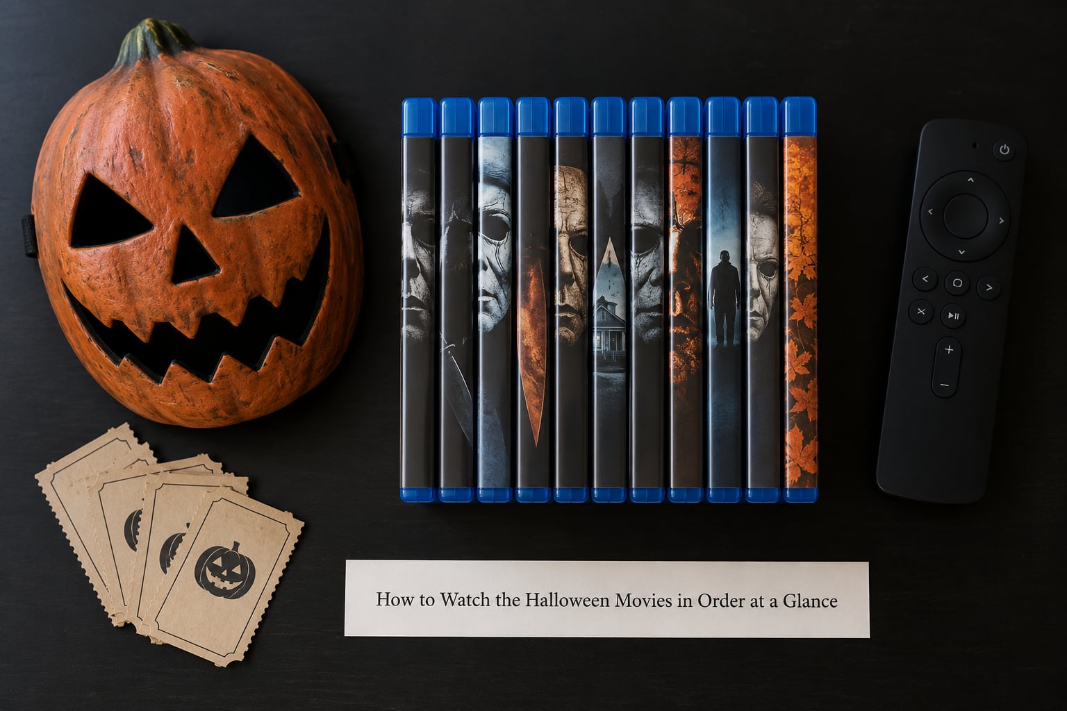 How to Watch the Halloween Movies in Order at a Glance
