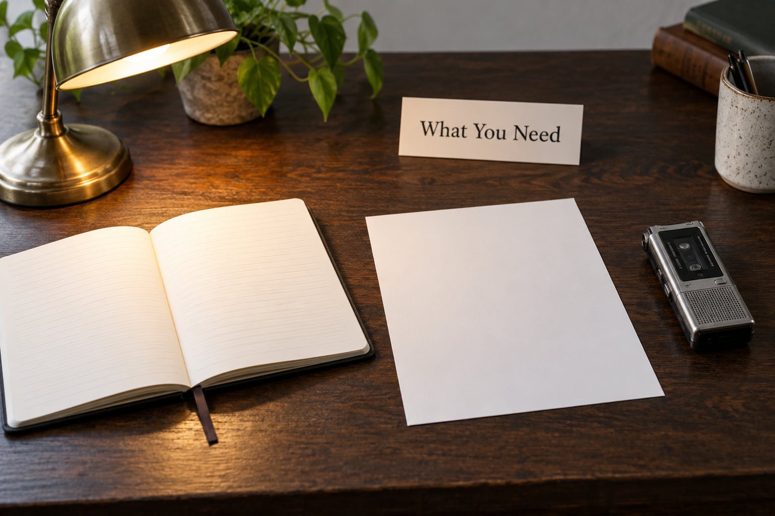 What You Need