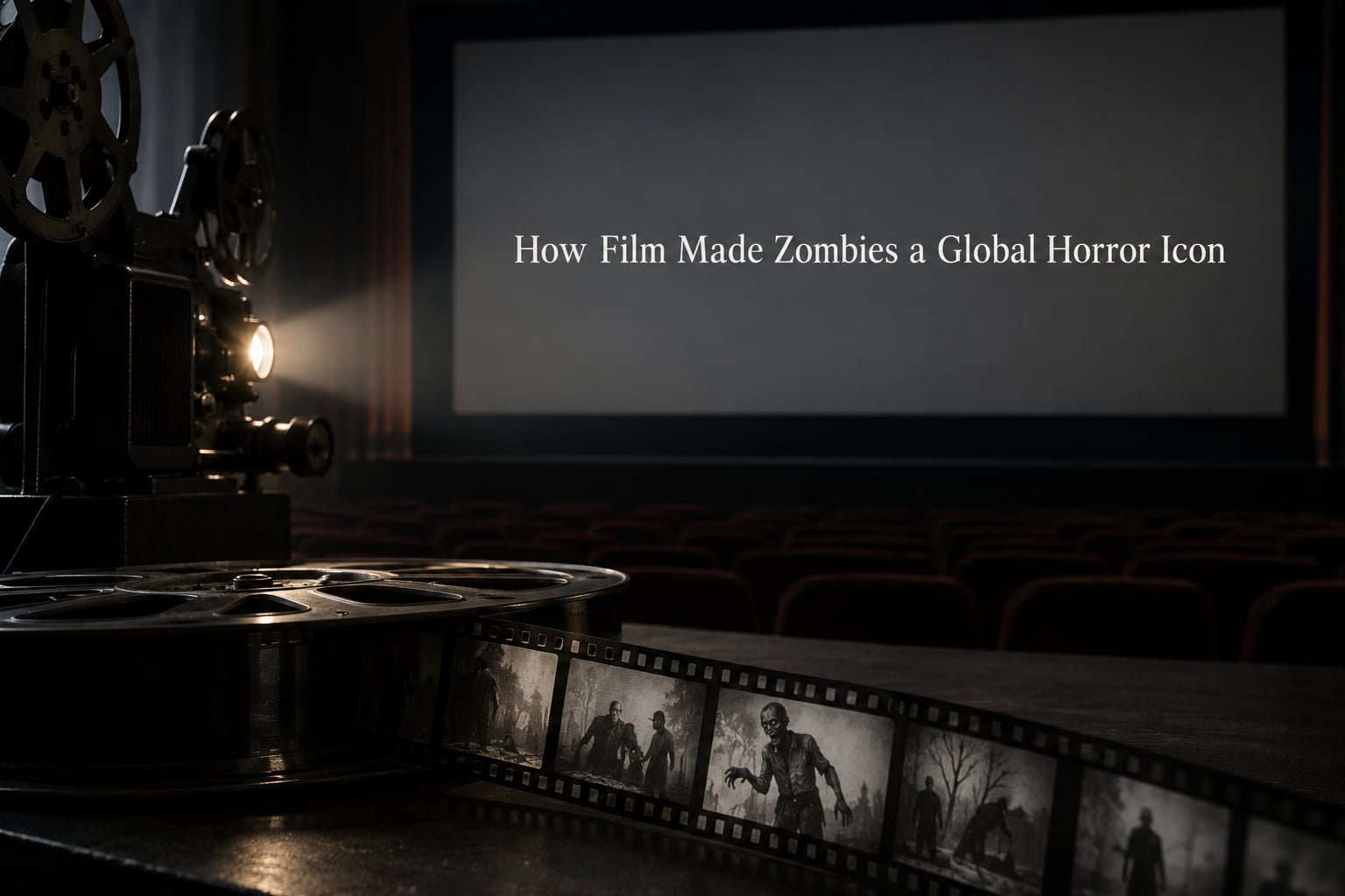 How Film Made Zombies a Global Horror Icon