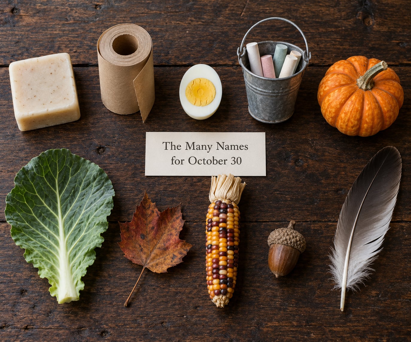 The Many Names for October 30
