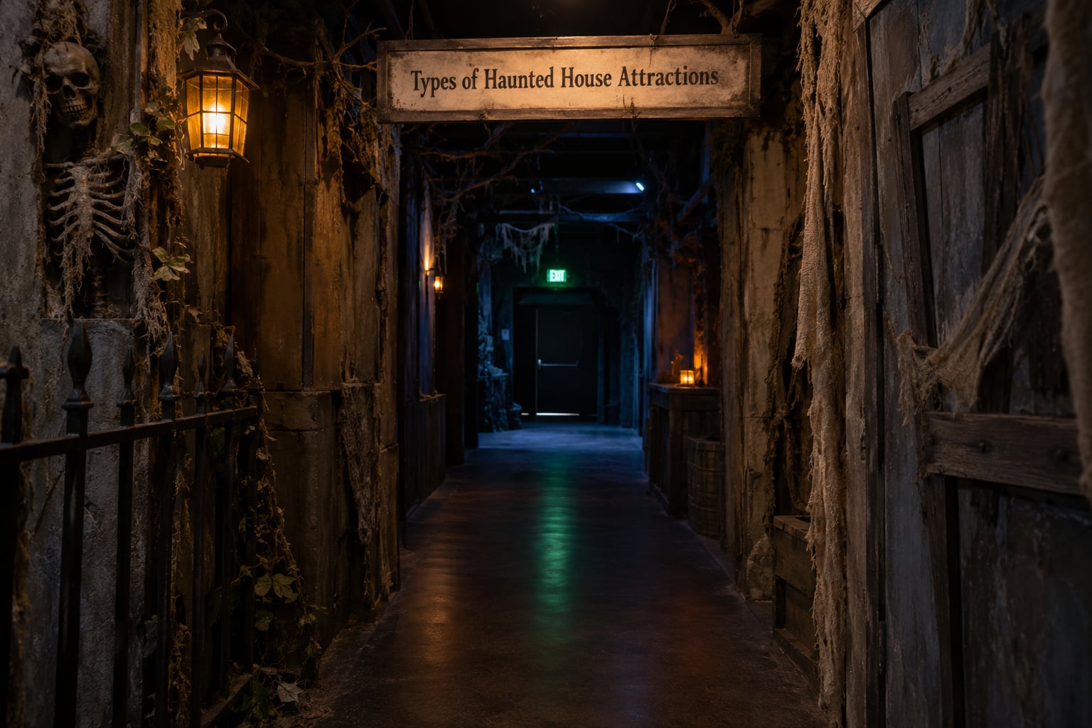Types of Haunted House Attractions