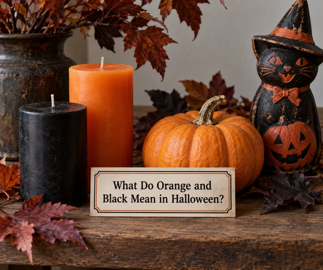 What Do Orange and Black Mean in Halloween?